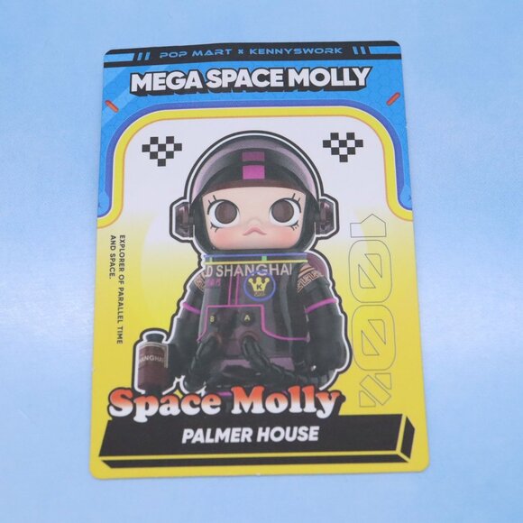 Mega Space Molly PALMER HOUSE 100% Series 4 Pop Mart New Open Box - Picture 5 of 8